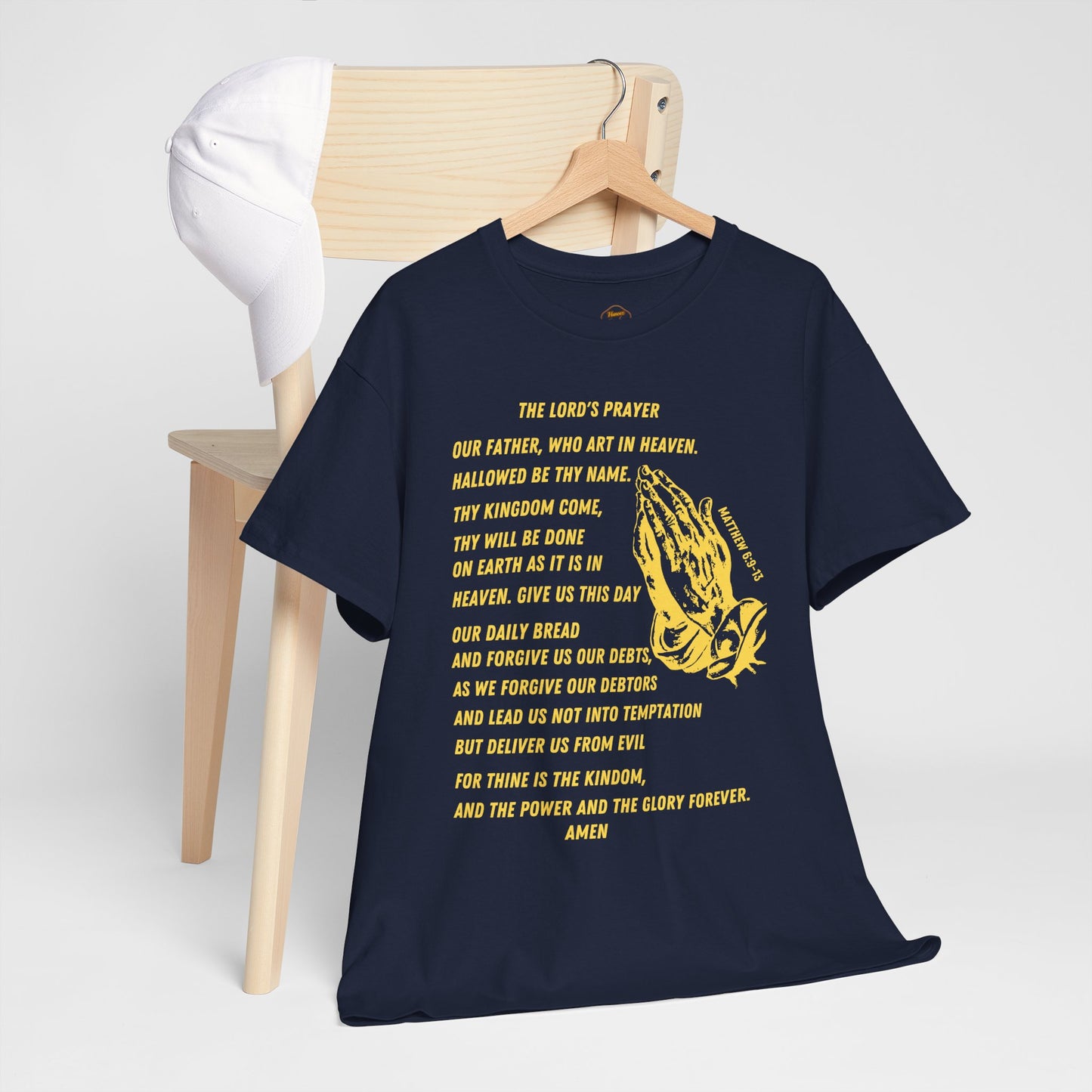 The Lord's Prayer T-Shirt - Gold