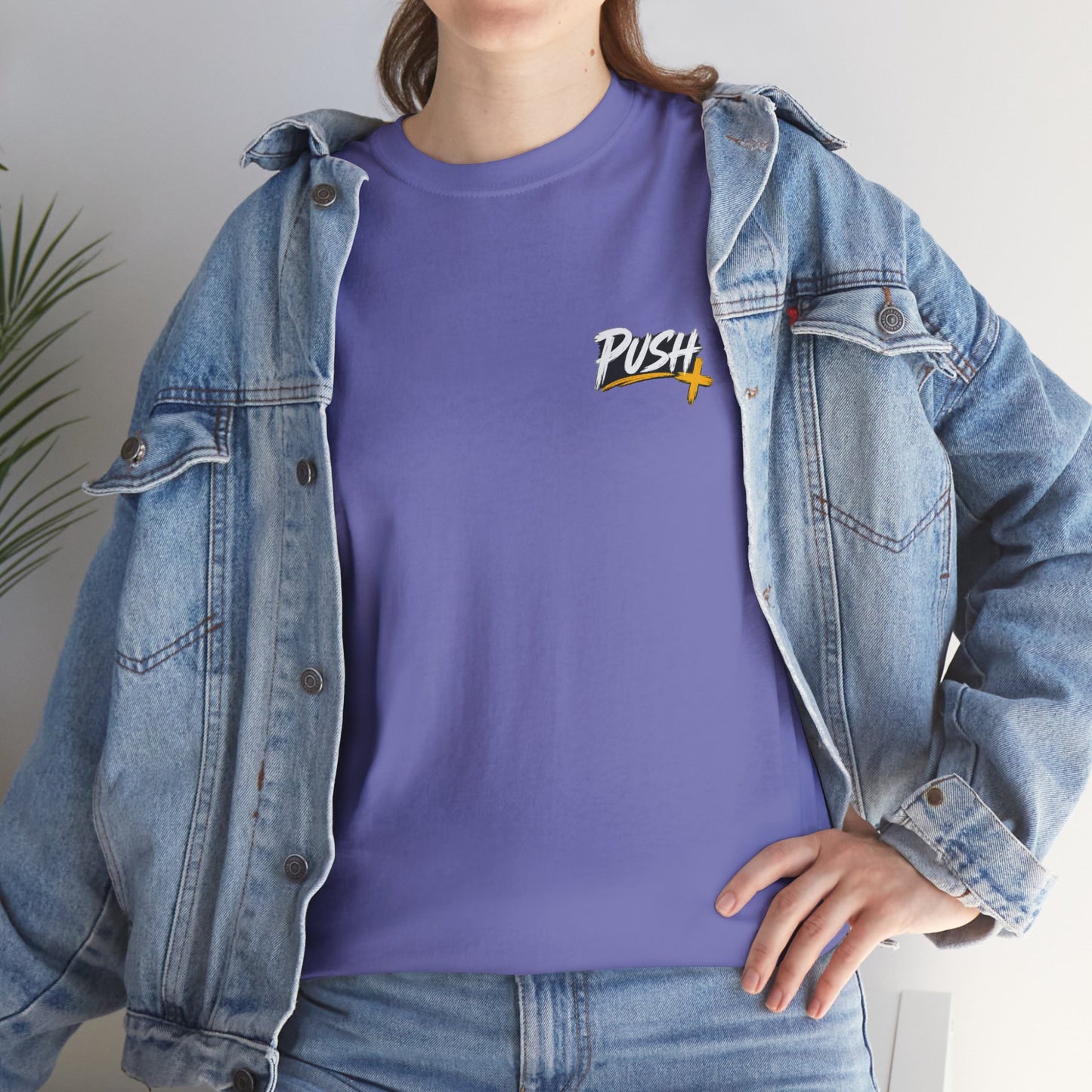 Push Pray Until Something Happens Front/Back Tee