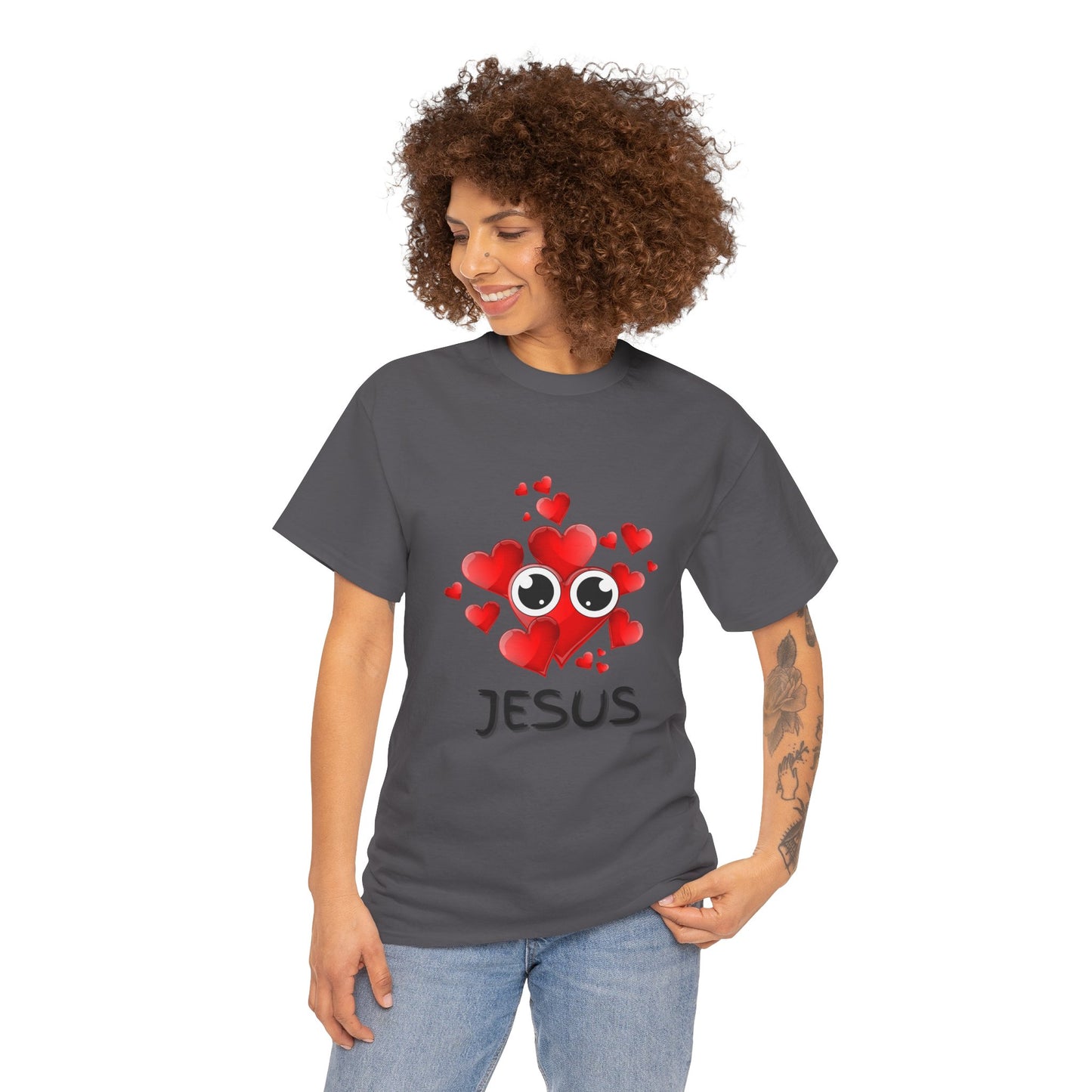 Eye Love Jesus Tee - Black