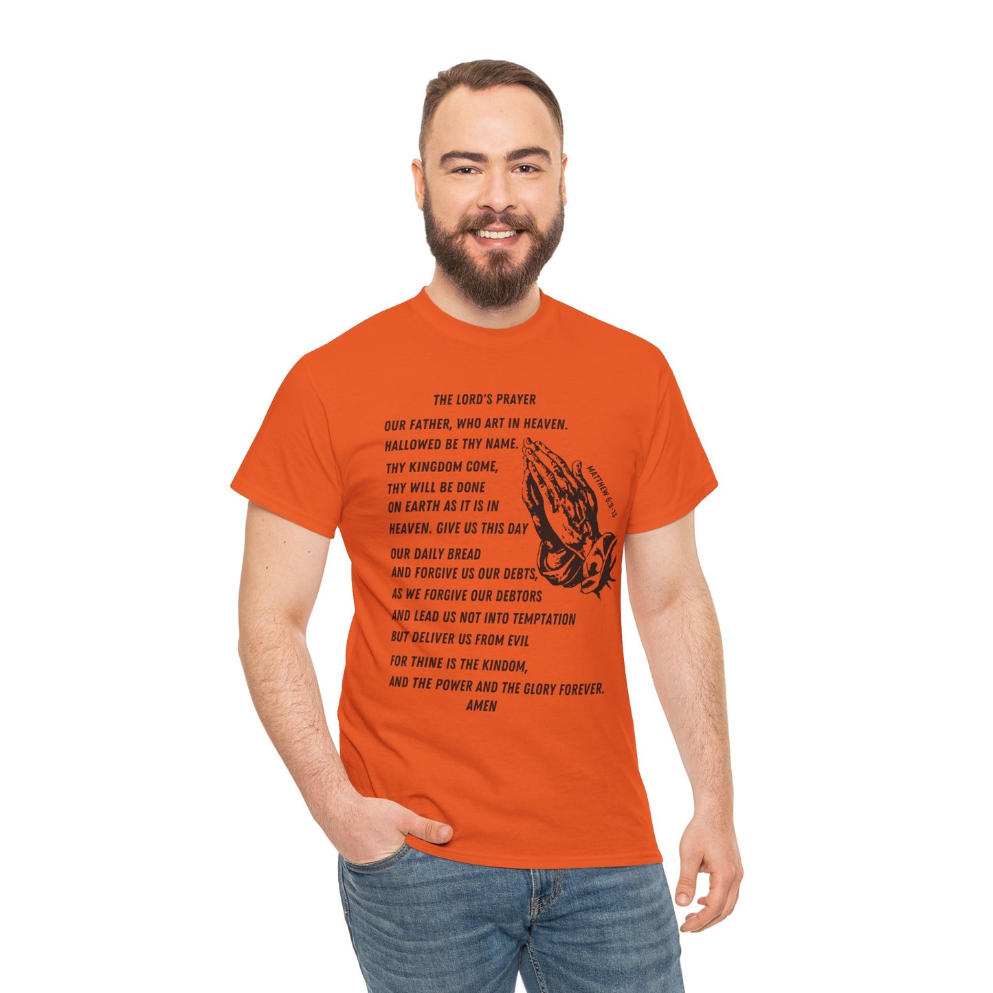The Lord's Prayer T‑Shirt - Black