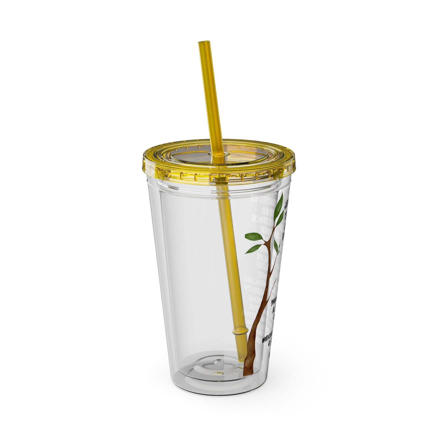 Characteristic Names of God 16oz Tumbler with Straw