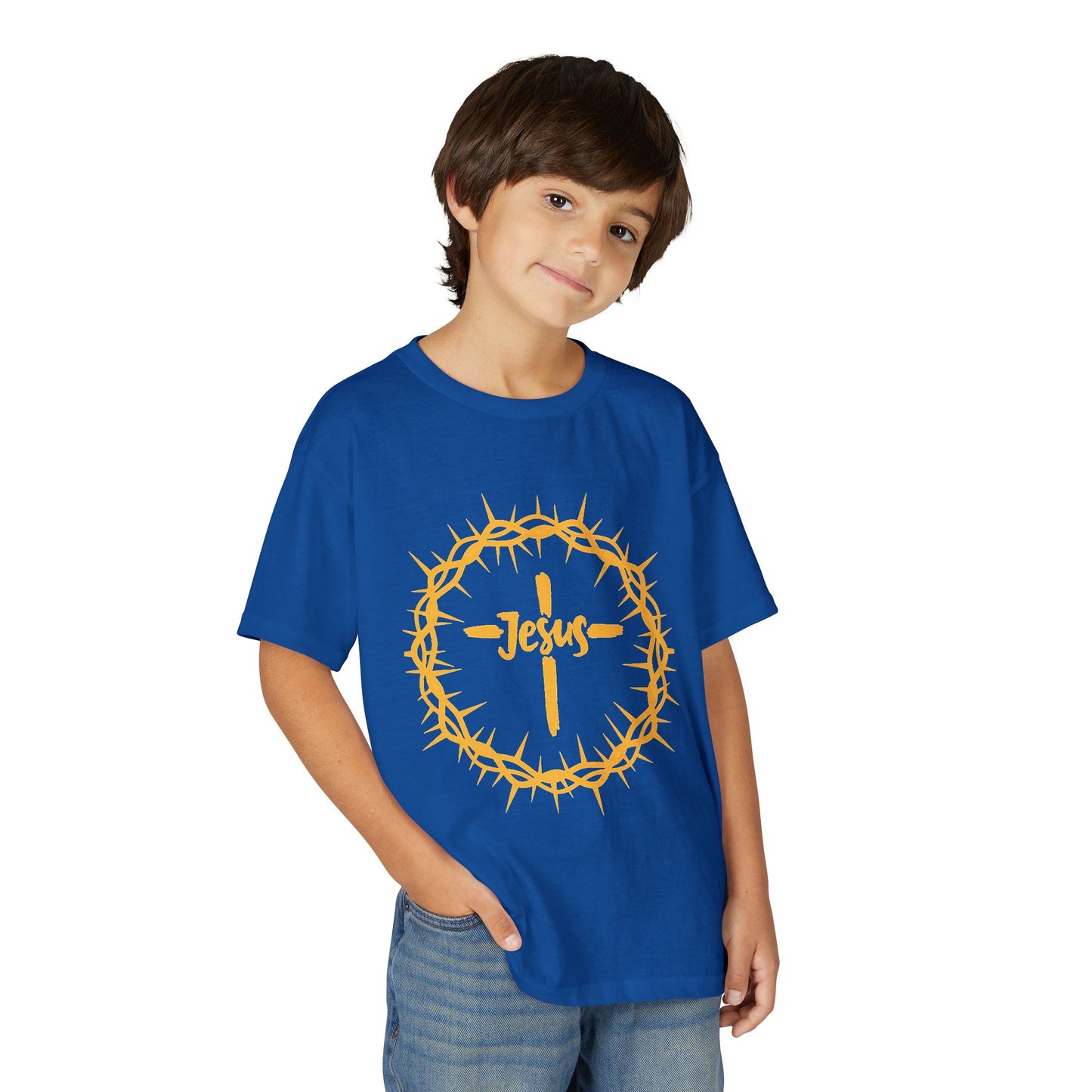 Jesus Crown of Thorns Youth T-shirt