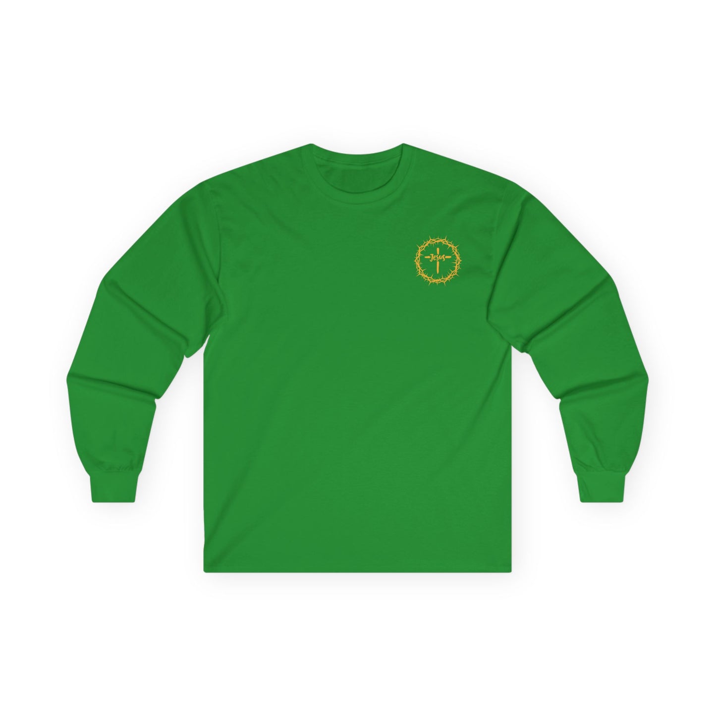 Jesus Crown of Thorns Long Sleeve Tee