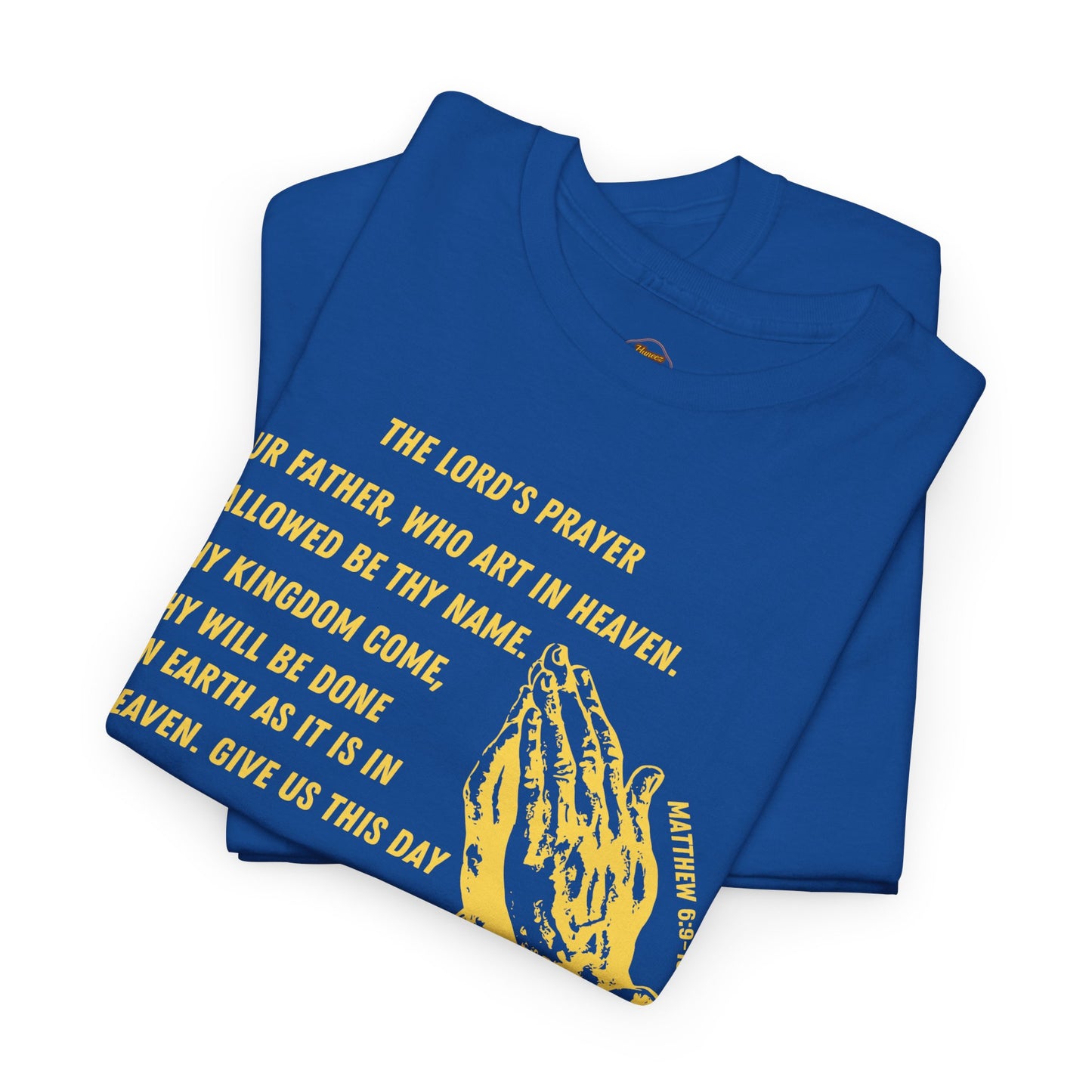 The Lord's Prayer T-Shirt - Gold