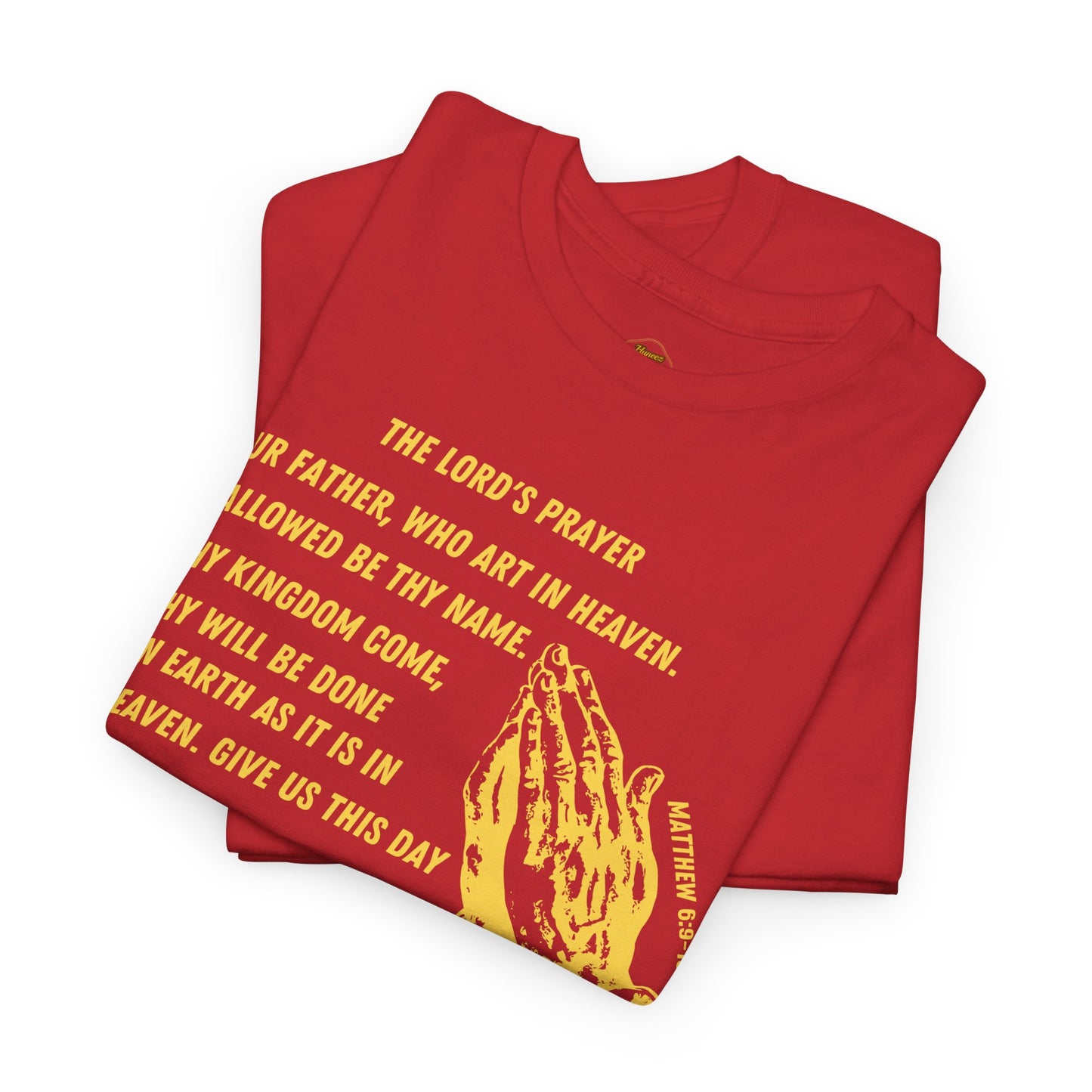 The Lord's Prayer T-Shirt - Gold