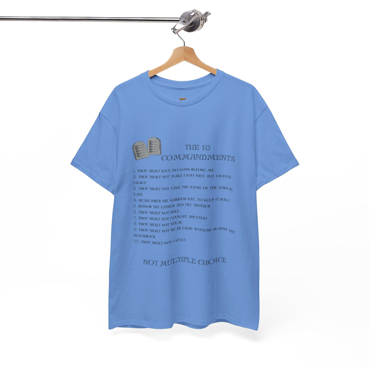 10 Commandments T-Shirt - Black