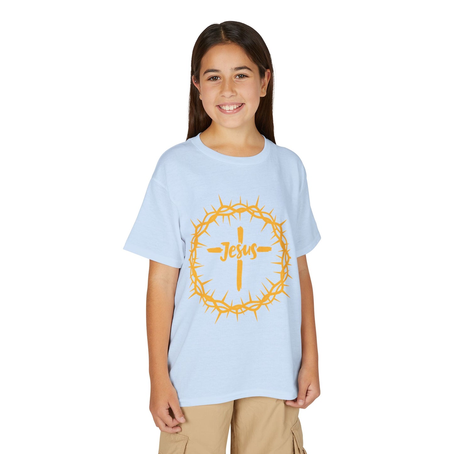 Jesus Crown of Thorns Youth T-shirt