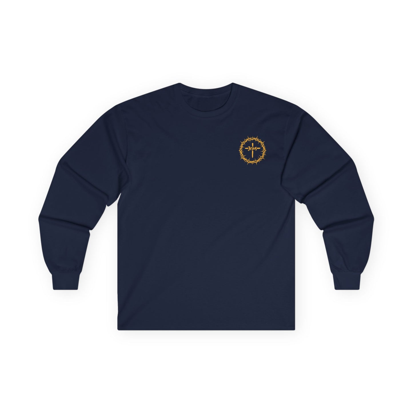 Jesus Crown of Thorns Long Sleeve Tee