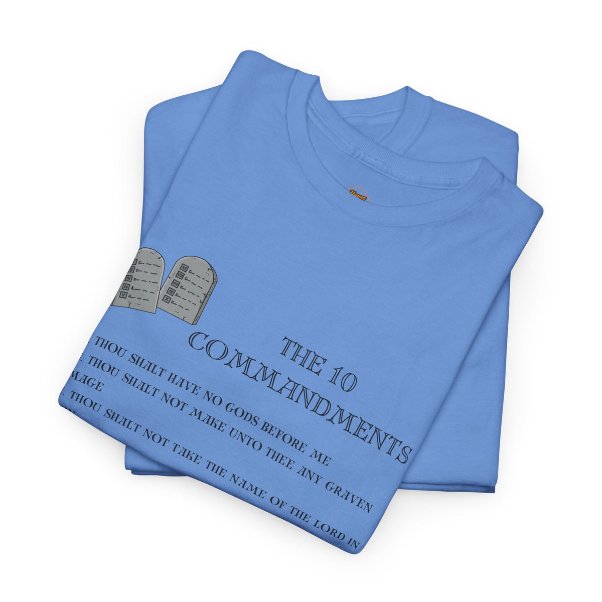 10 Commandments T-Shirt - Black