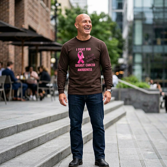 "I Fight For My Granddaughter" Long Sleeve T-Shirt