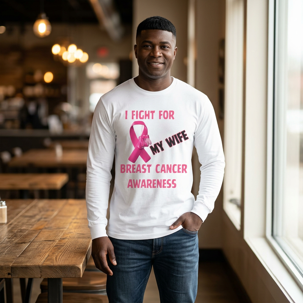 "I Fight For My Wife" Long Sleeve T-Shirt