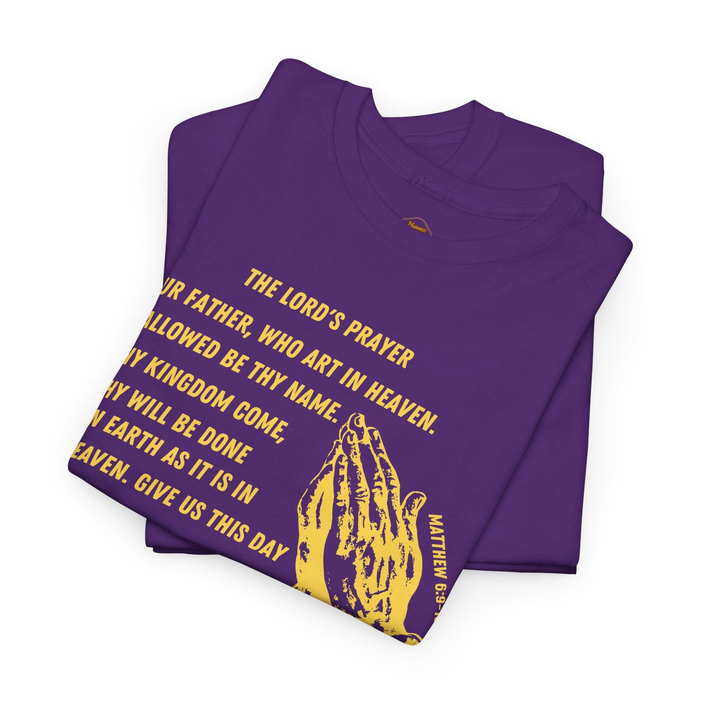The Lord's Prayer T-Shirt - Gold