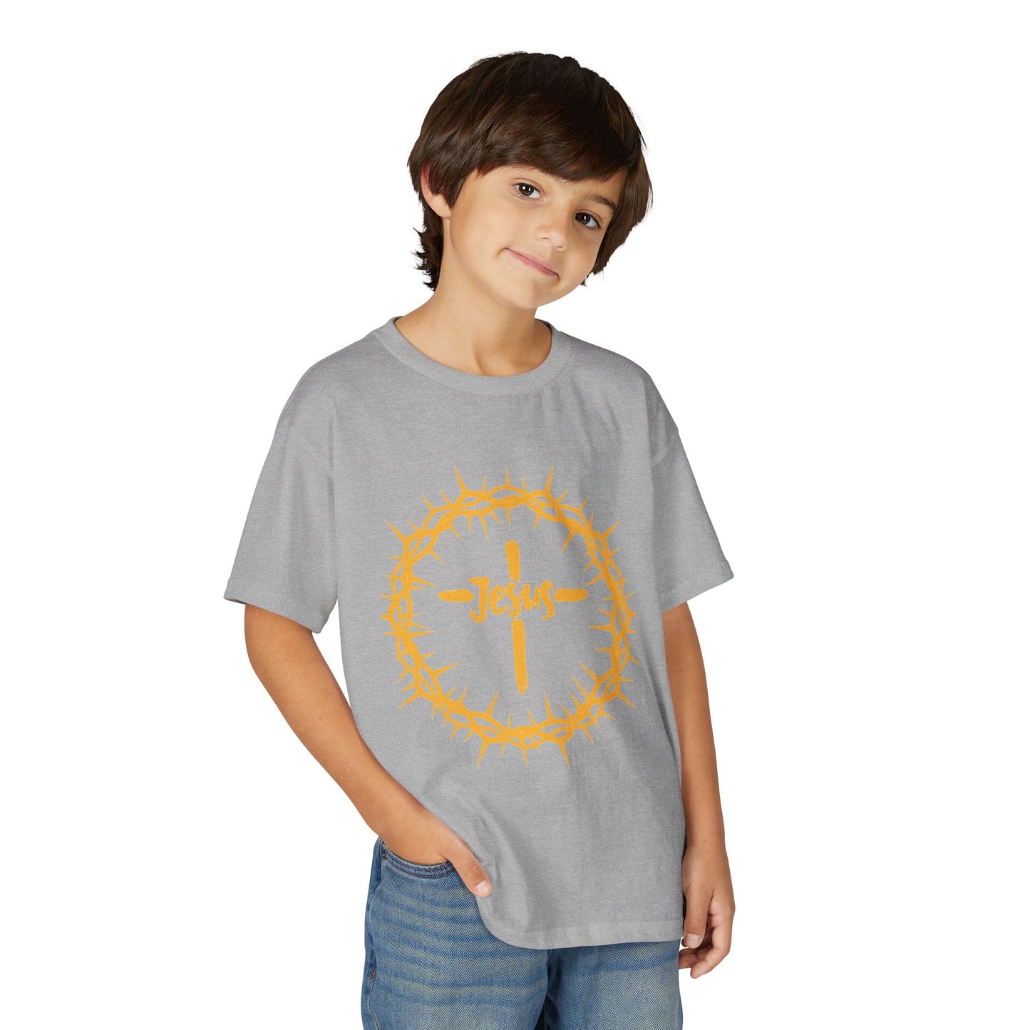 Jesus Crown of Thorns Youth T-shirt