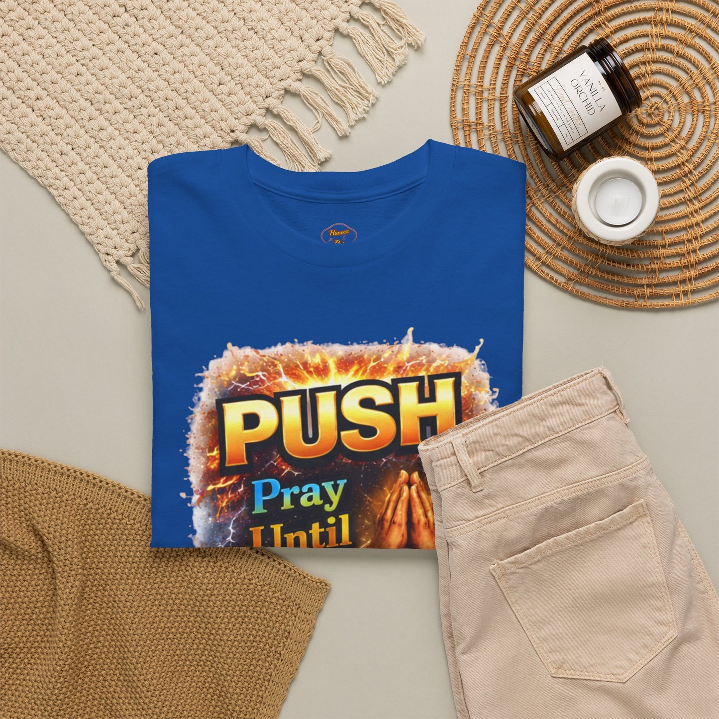 Push: Pray Until Something Happens T-Shirt — Bible 2