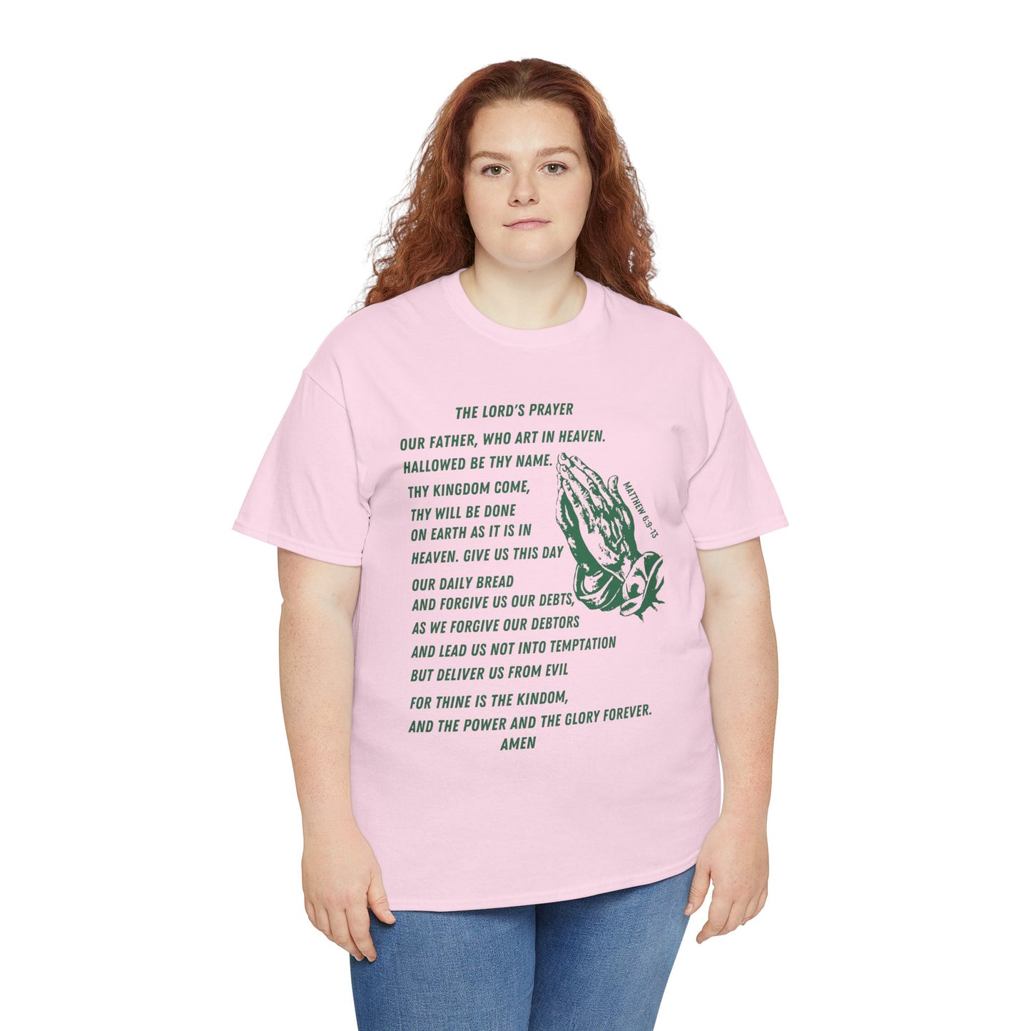 The Lord's Prayer T-Shirt - Green