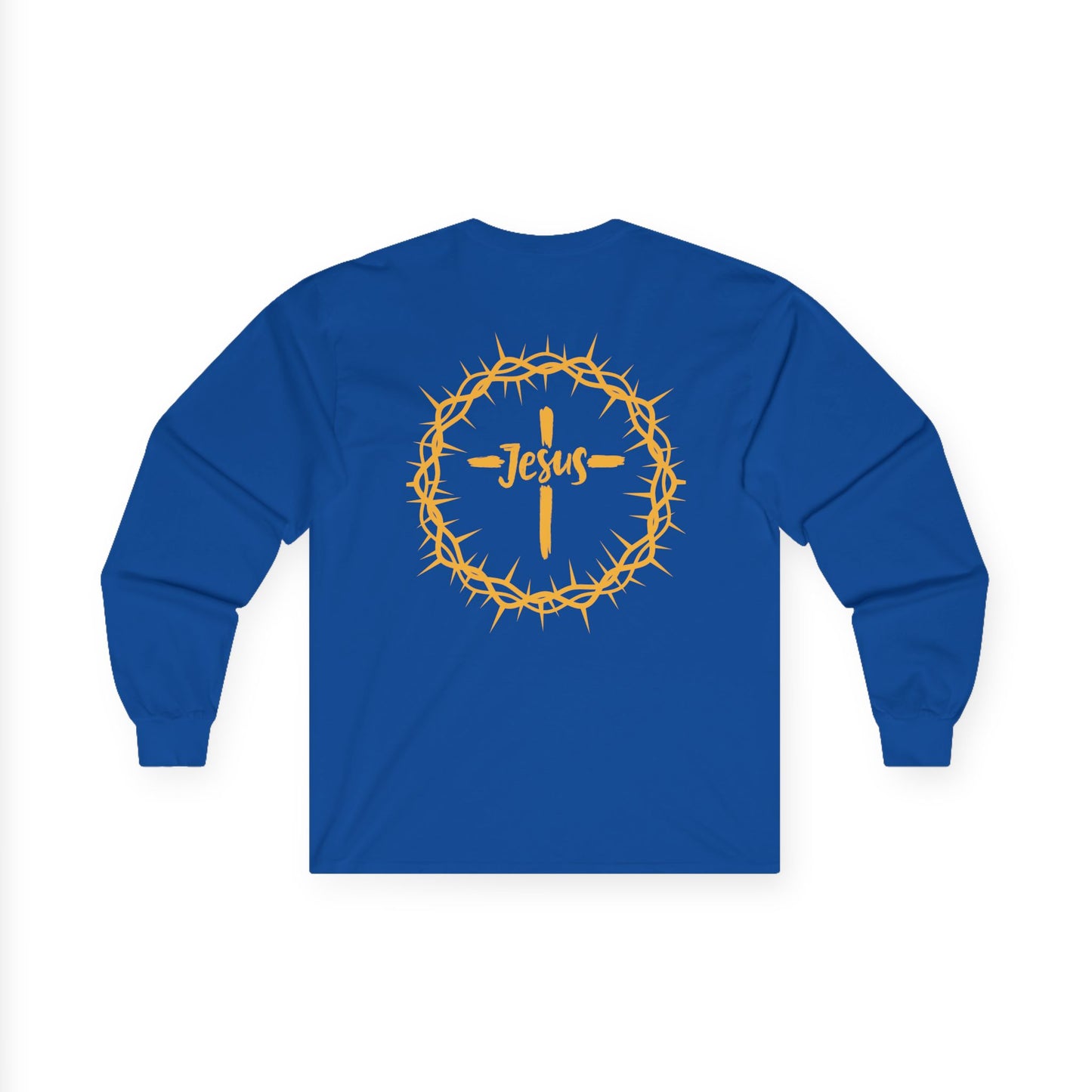 Jesus Crown of Thorns Long Sleeve Tee