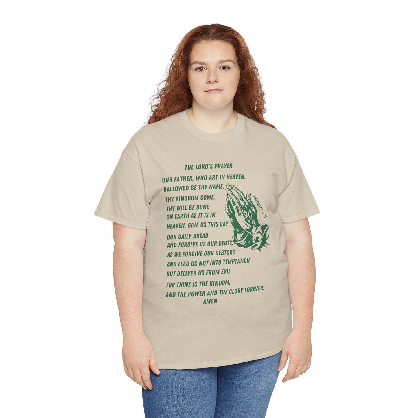 The Lord's Prayer T-Shirt - Green