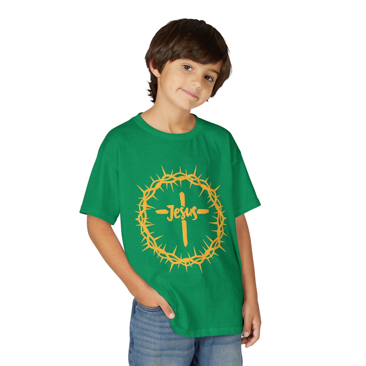 Jesus Crown of Thorns Youth T-shirt