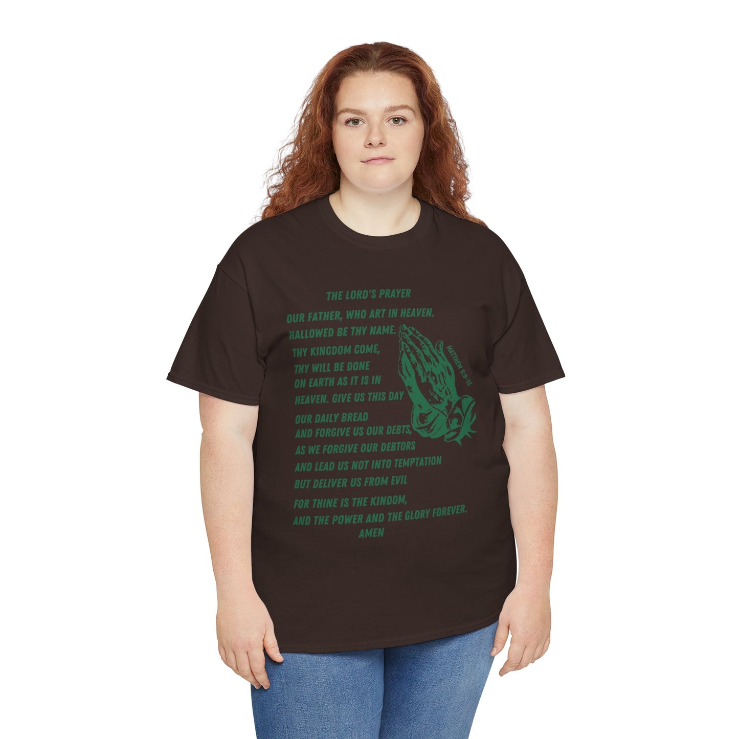 The Lord's Prayer T-Shirt - Green