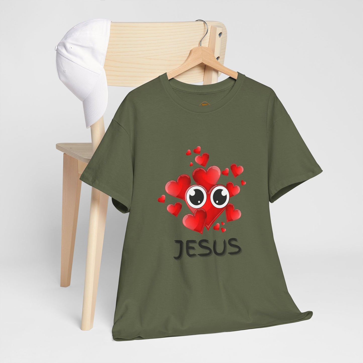 Eye Love Jesus Tee - Black
