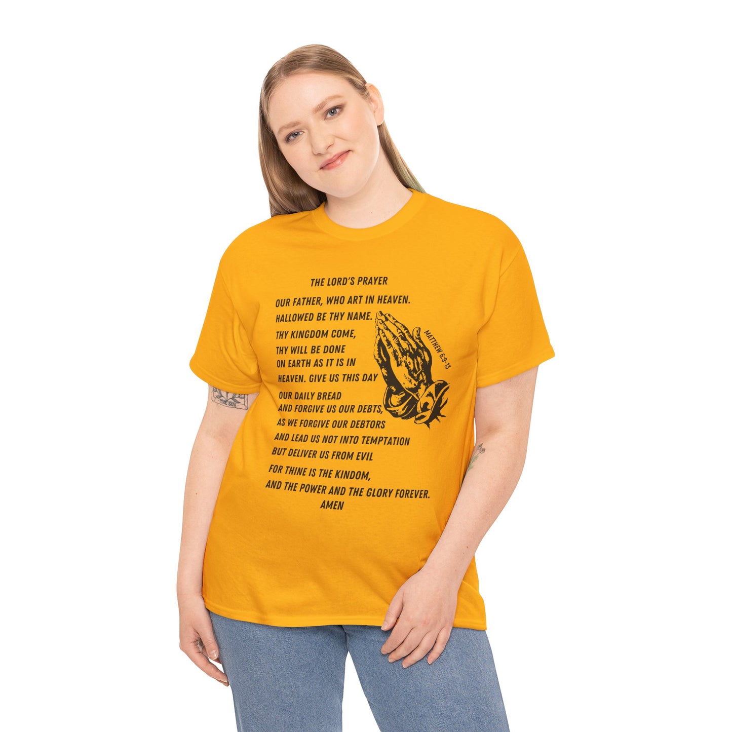 The Lord's Prayer T‑Shirt - Black