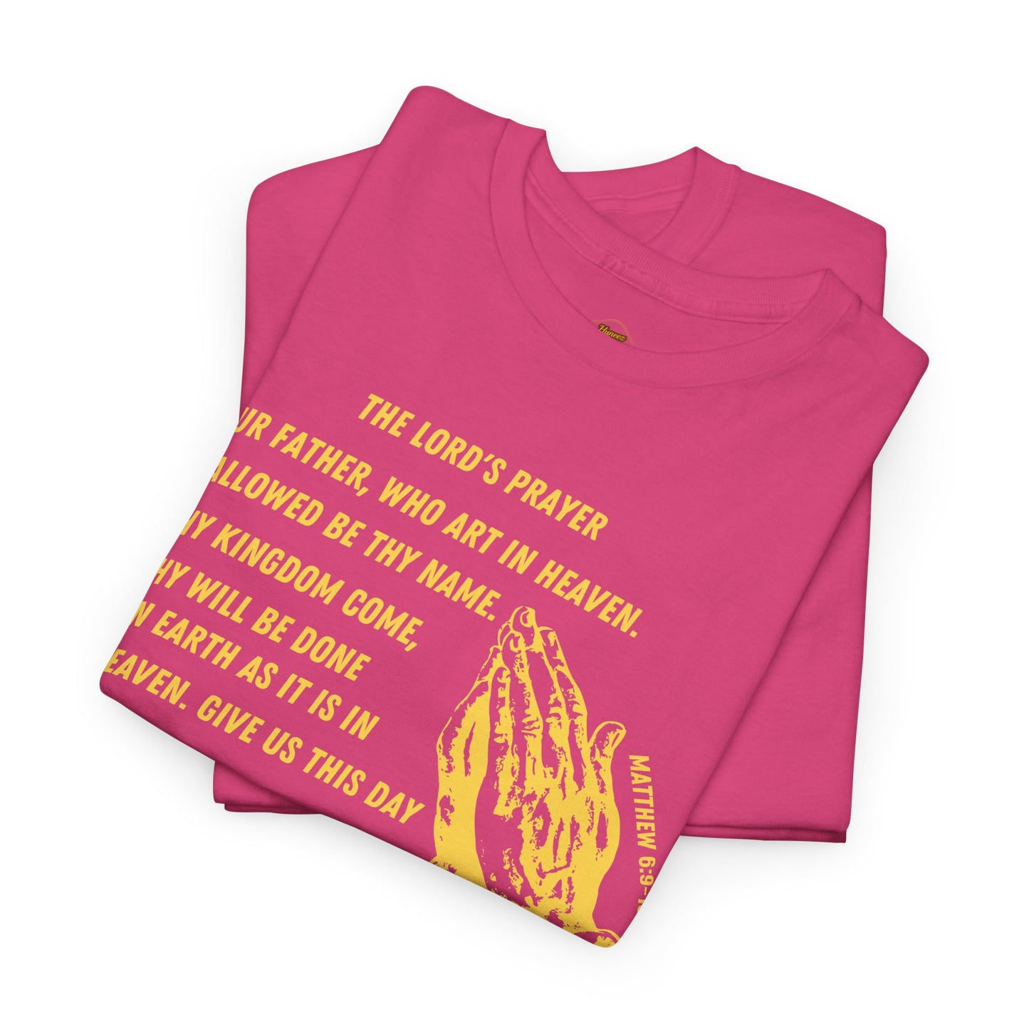 The Lord's Prayer T-Shirt - Gold