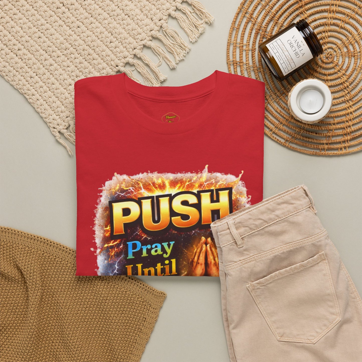 Push: Pray Until Something Happens T-Shirt — Bible 2