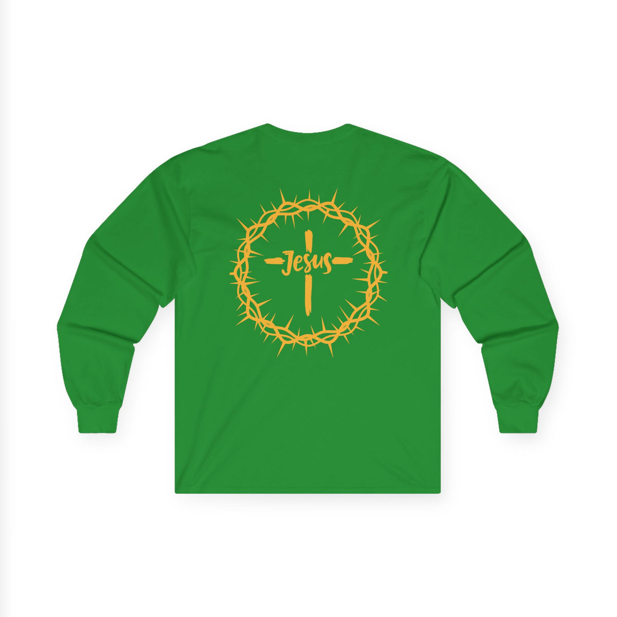 Jesus Crown of Thorns Long Sleeve Tee