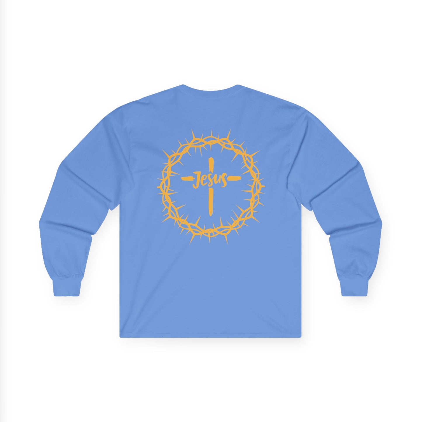 Jesus Crown of Thorns Long Sleeve Tee