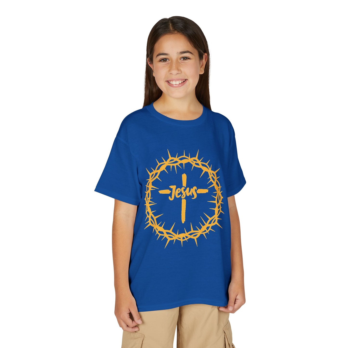 Jesus Crown of Thorns Youth T-shirt