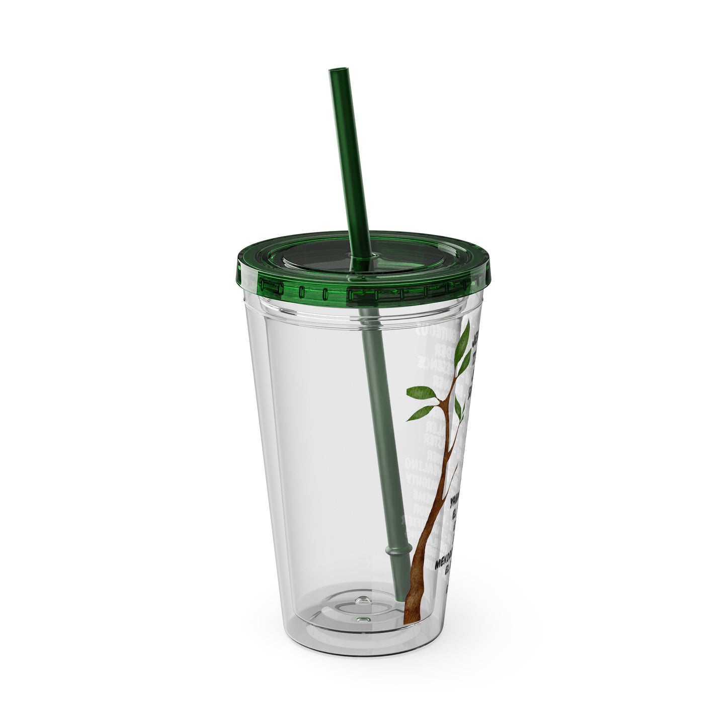 Characteristic Names of God 16oz Tumbler with Straw