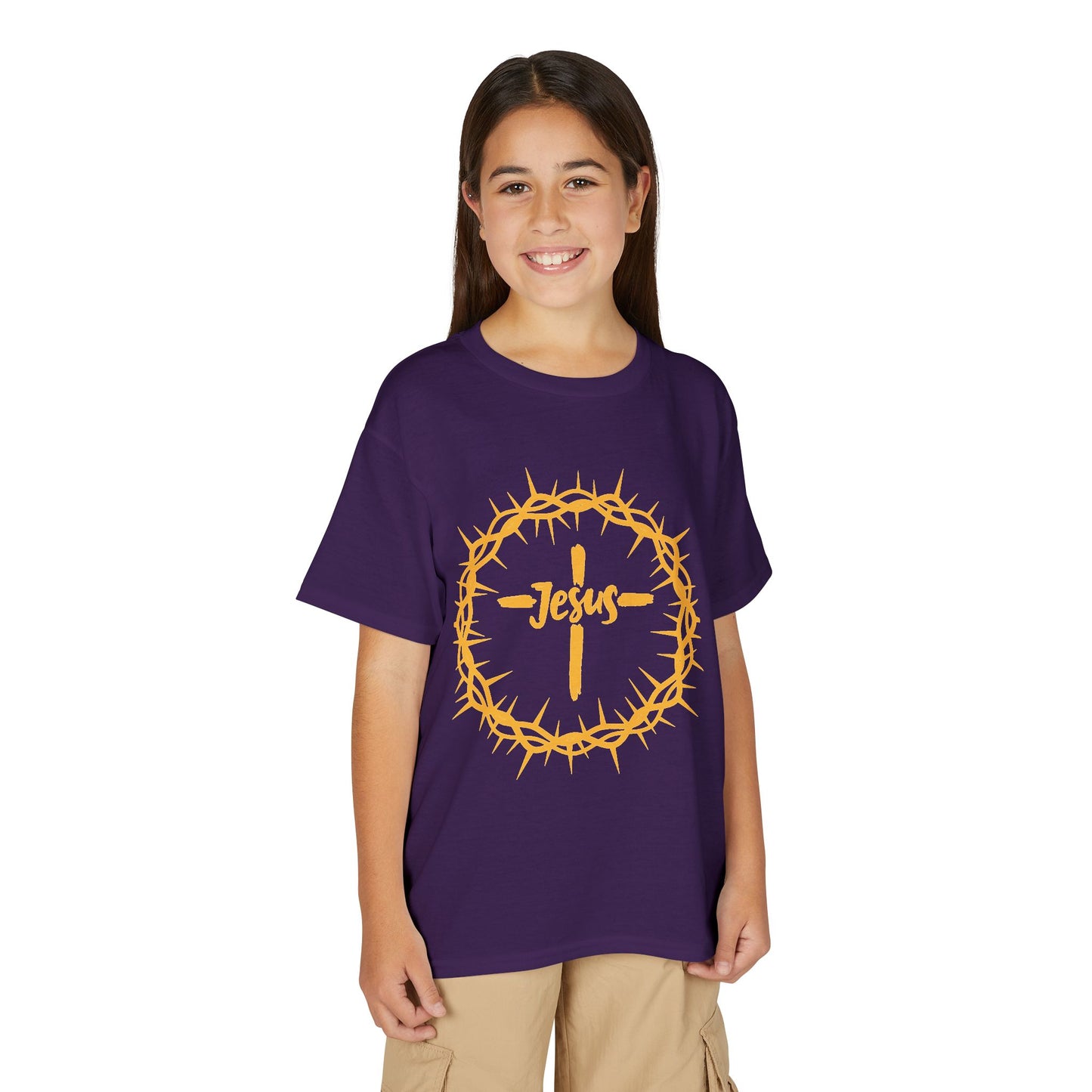 Jesus Crown of Thorns Youth T-shirt