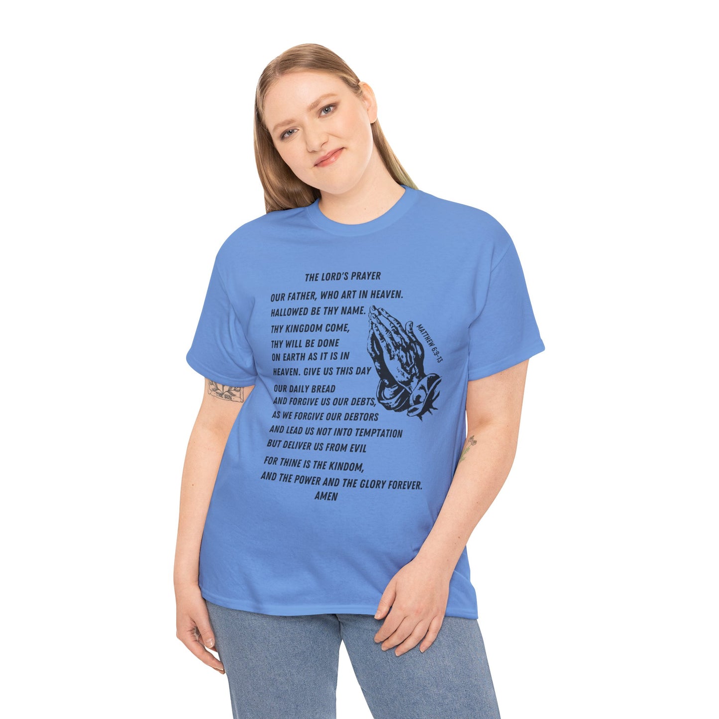 The Lord's Prayer T‑Shirt - Black
