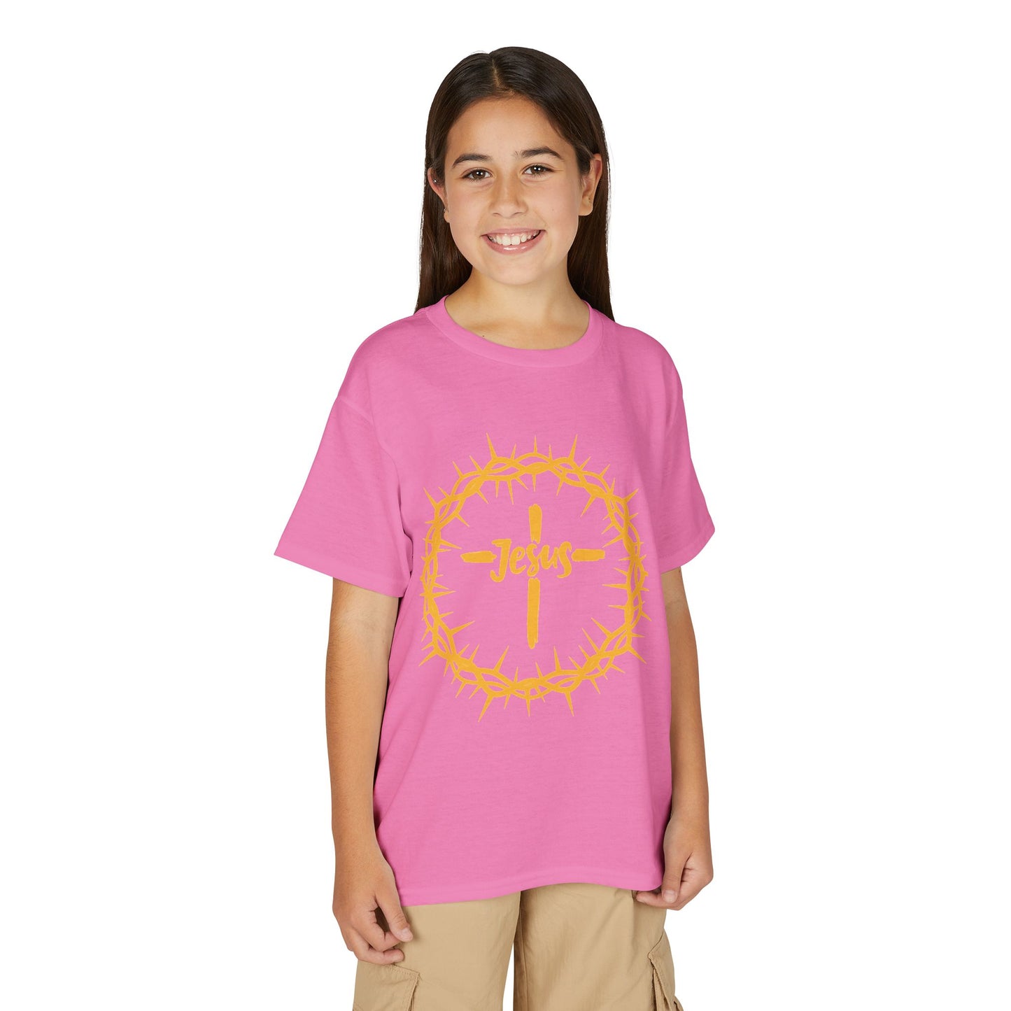 Jesus Crown of Thorns Youth T-shirt