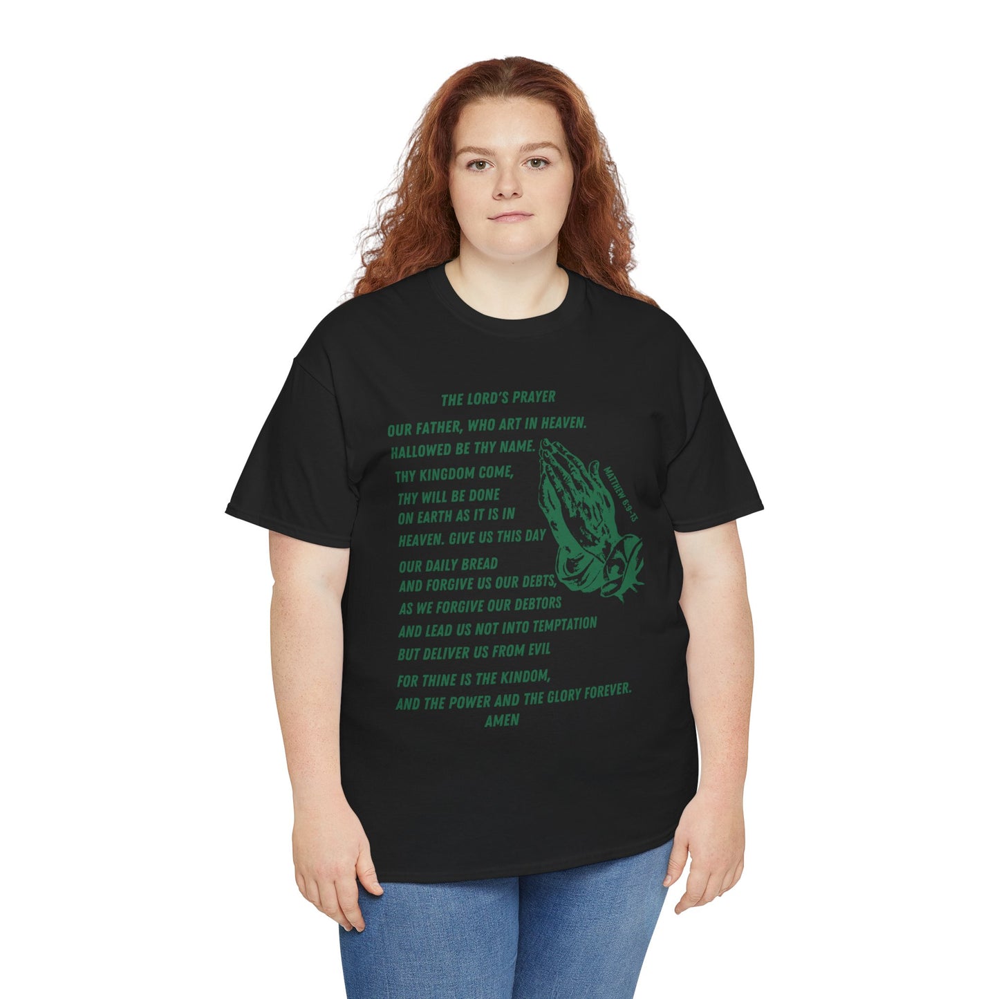 The Lord's Prayer T-Shirt - Green