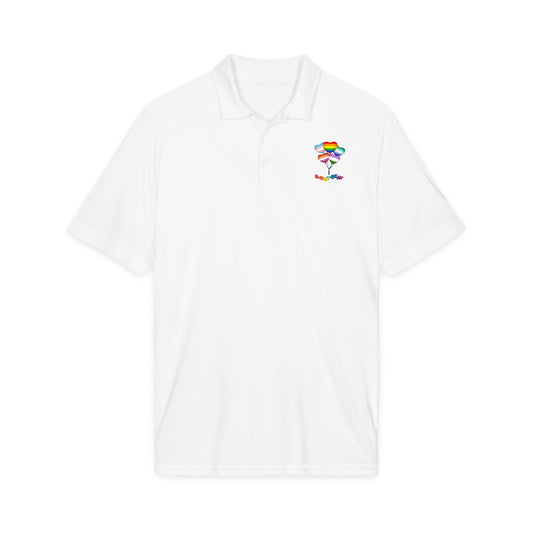Rainbow Heart Balloons Polo