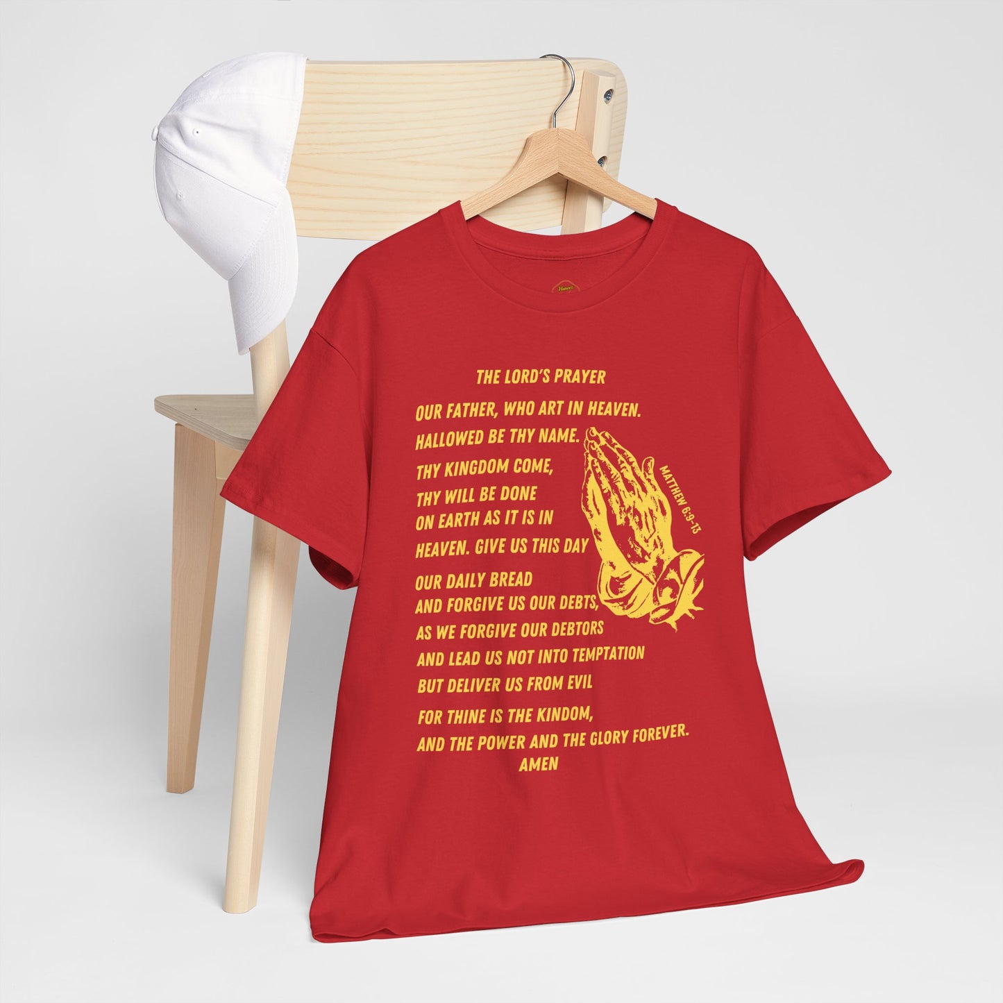 The Lord's Prayer T-Shirt - Gold