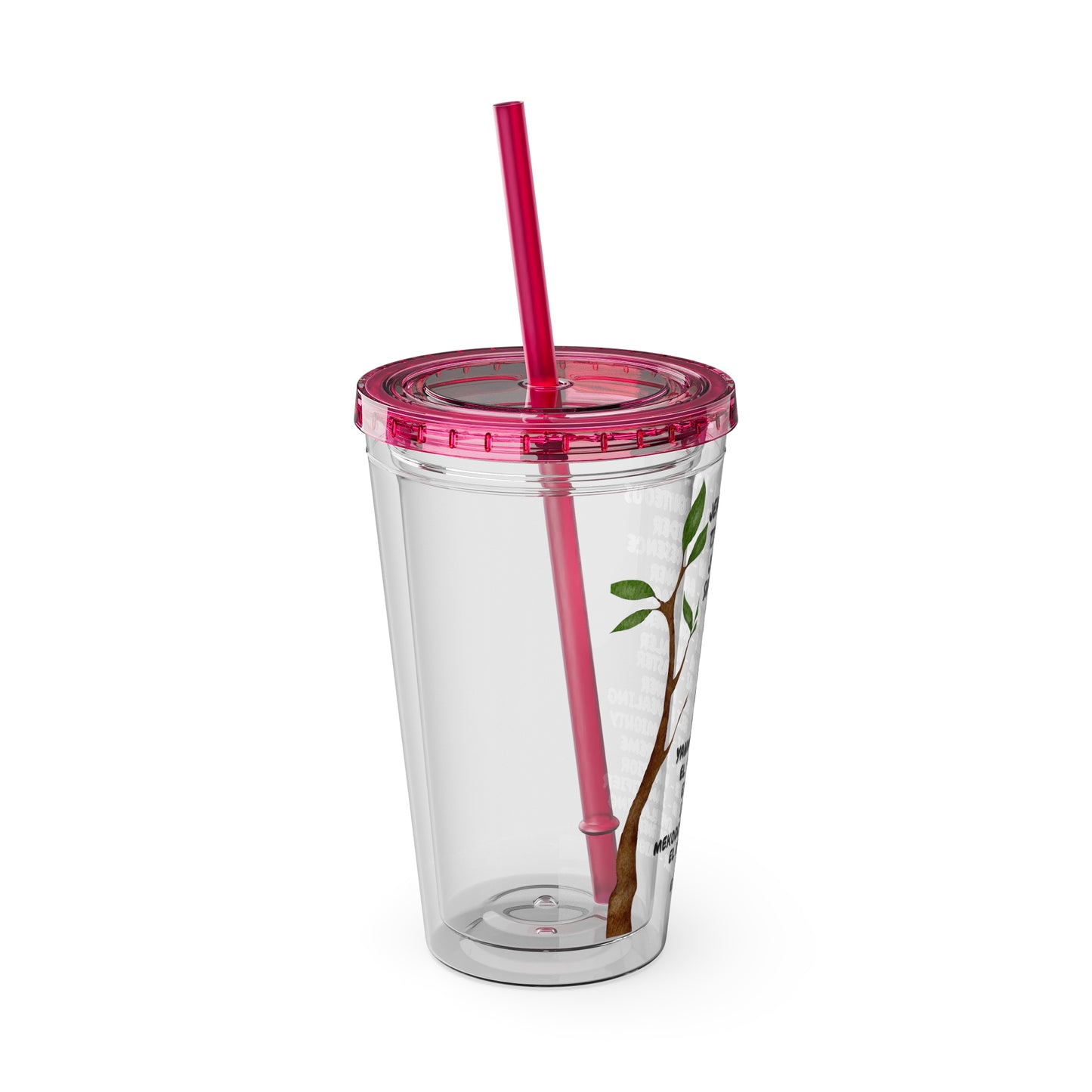 Characteristic Names of God 16oz Tumbler with Straw