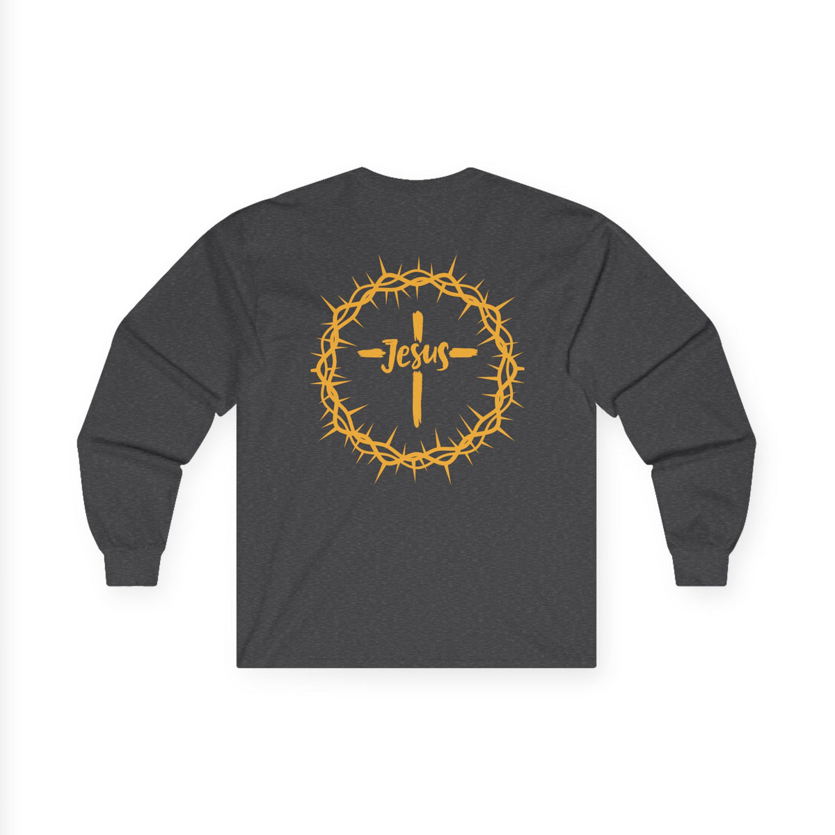 Jesus Crown of Thorns Long Sleeve Tee