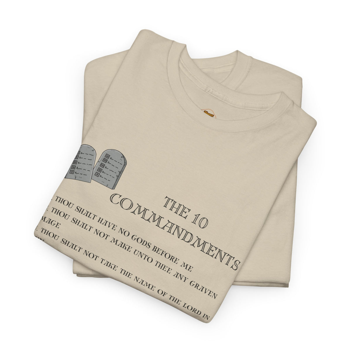 10 Commandments T-Shirt - Black