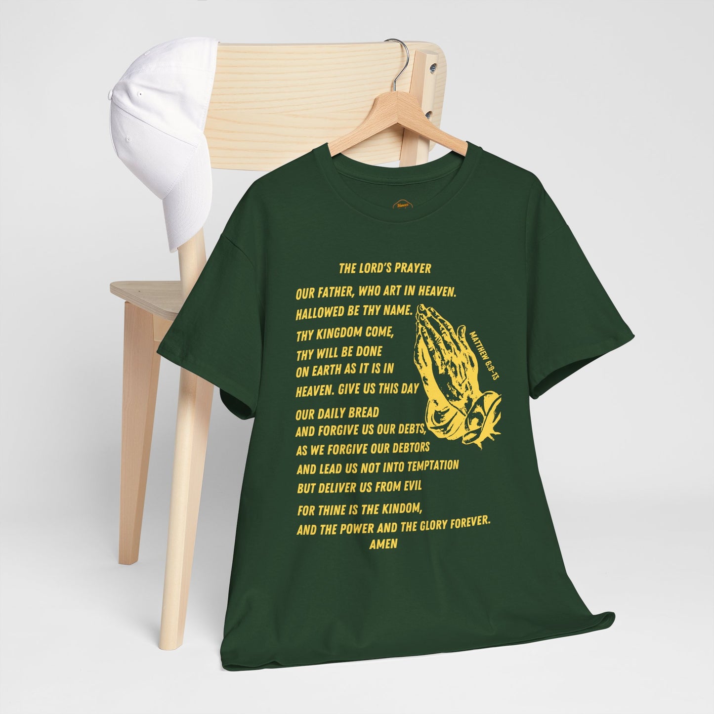 The Lord's Prayer T-Shirt - Gold