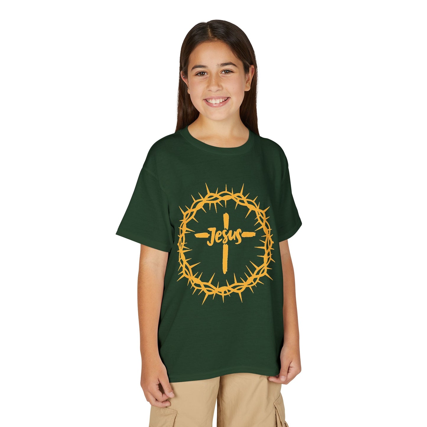 Jesus Crown of Thorns Youth T-shirt