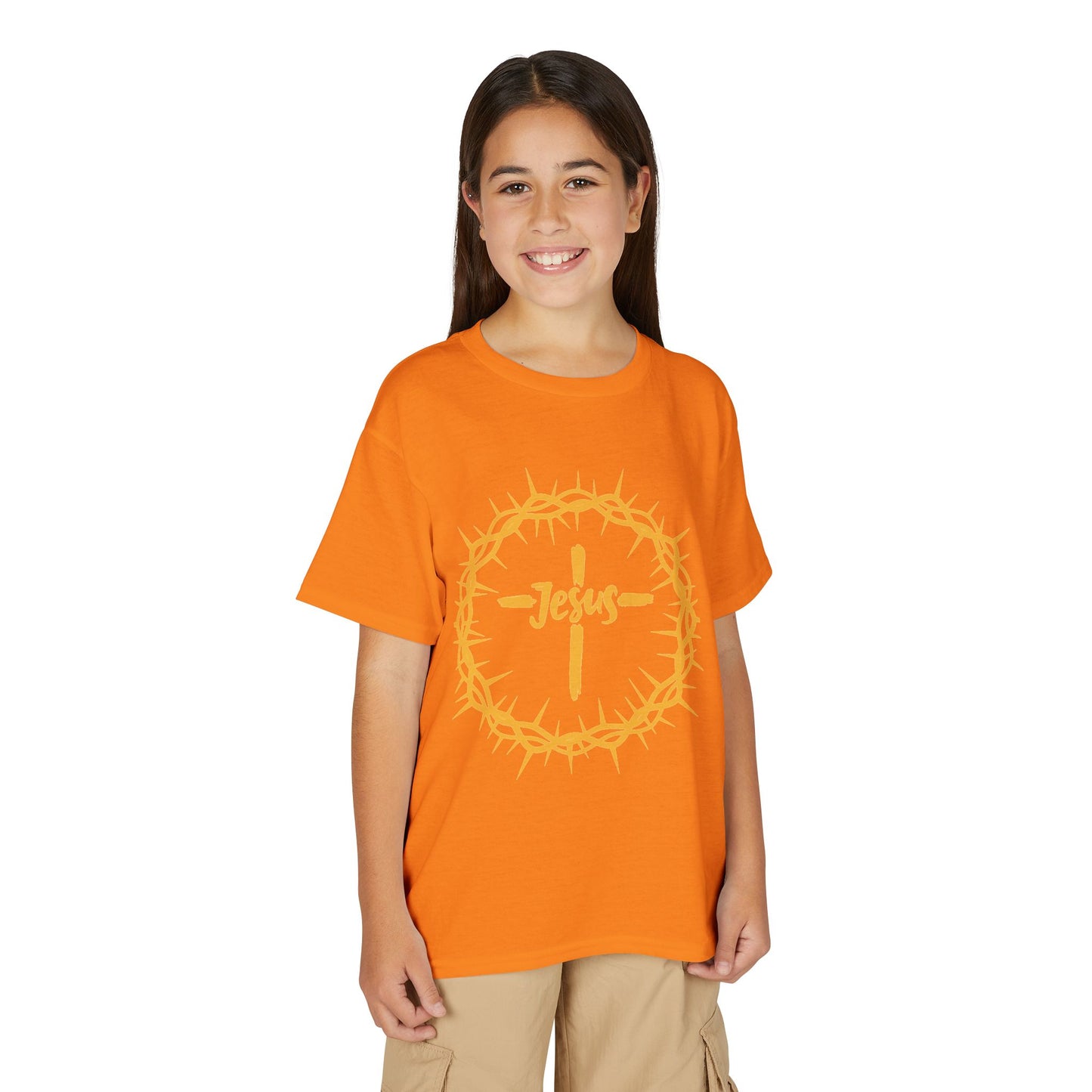 Jesus Crown of Thorns Youth T-shirt