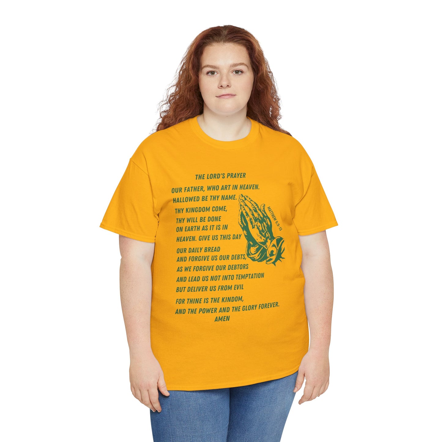 The Lord's Prayer T-Shirt - Green