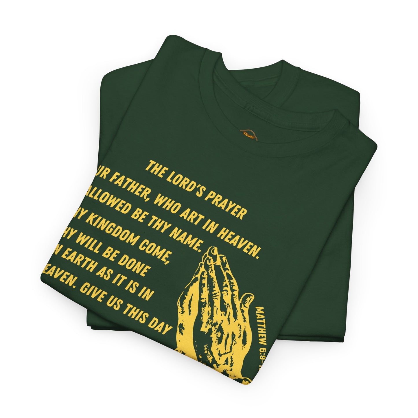 The Lord's Prayer T-Shirt - Gold