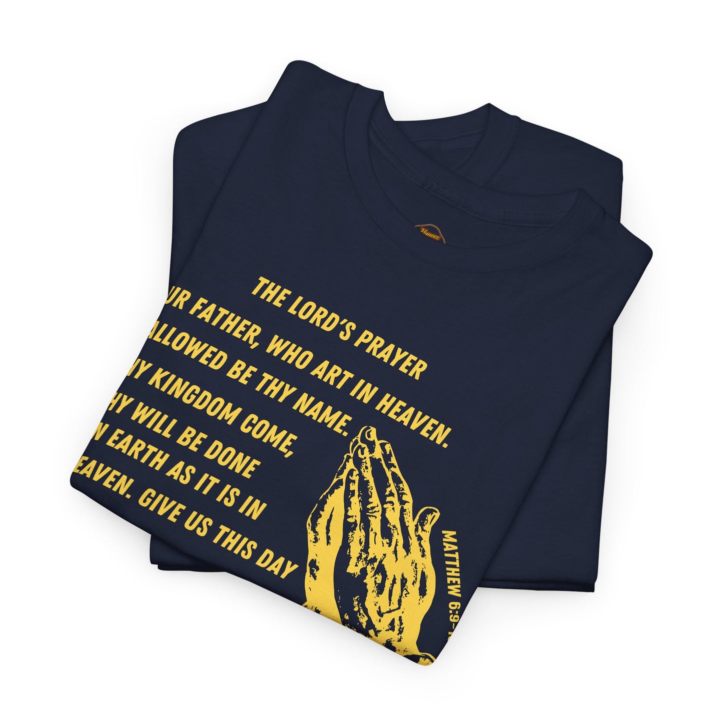 The Lord's Prayer T-Shirt - Gold