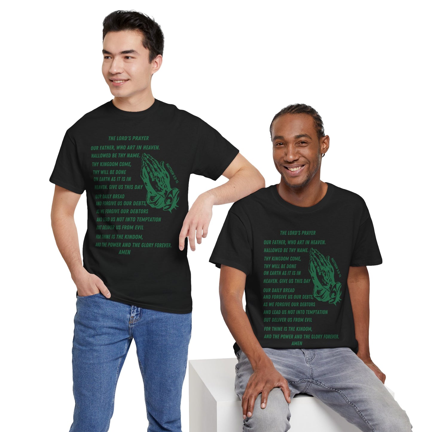 The Lord's Prayer T-Shirt - Green