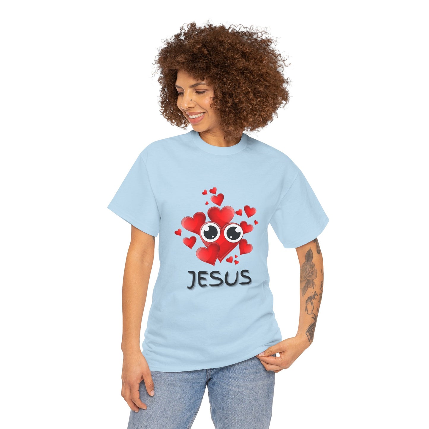 Eye Love Jesus Tee - Black