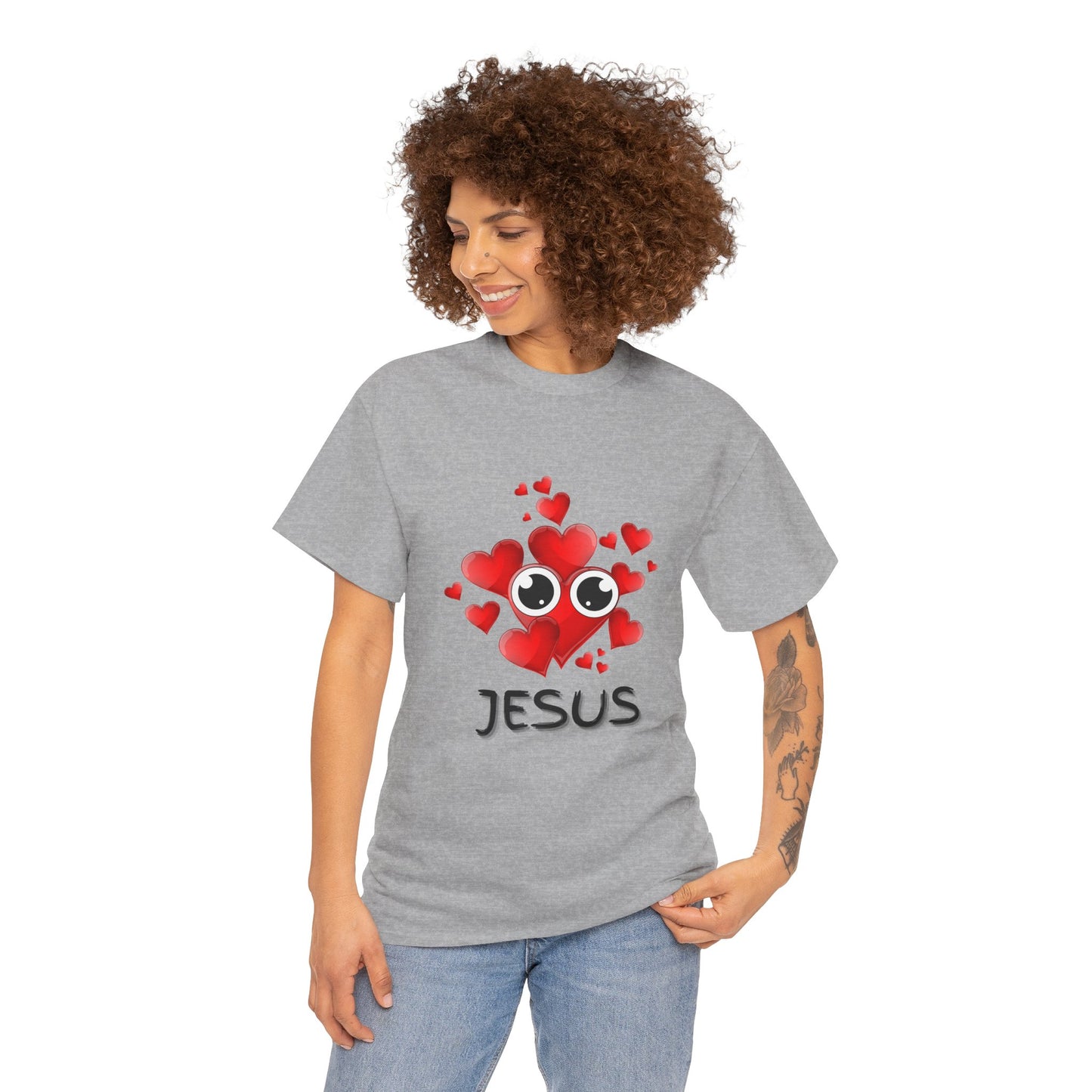 Eye Love Jesus Tee - Black