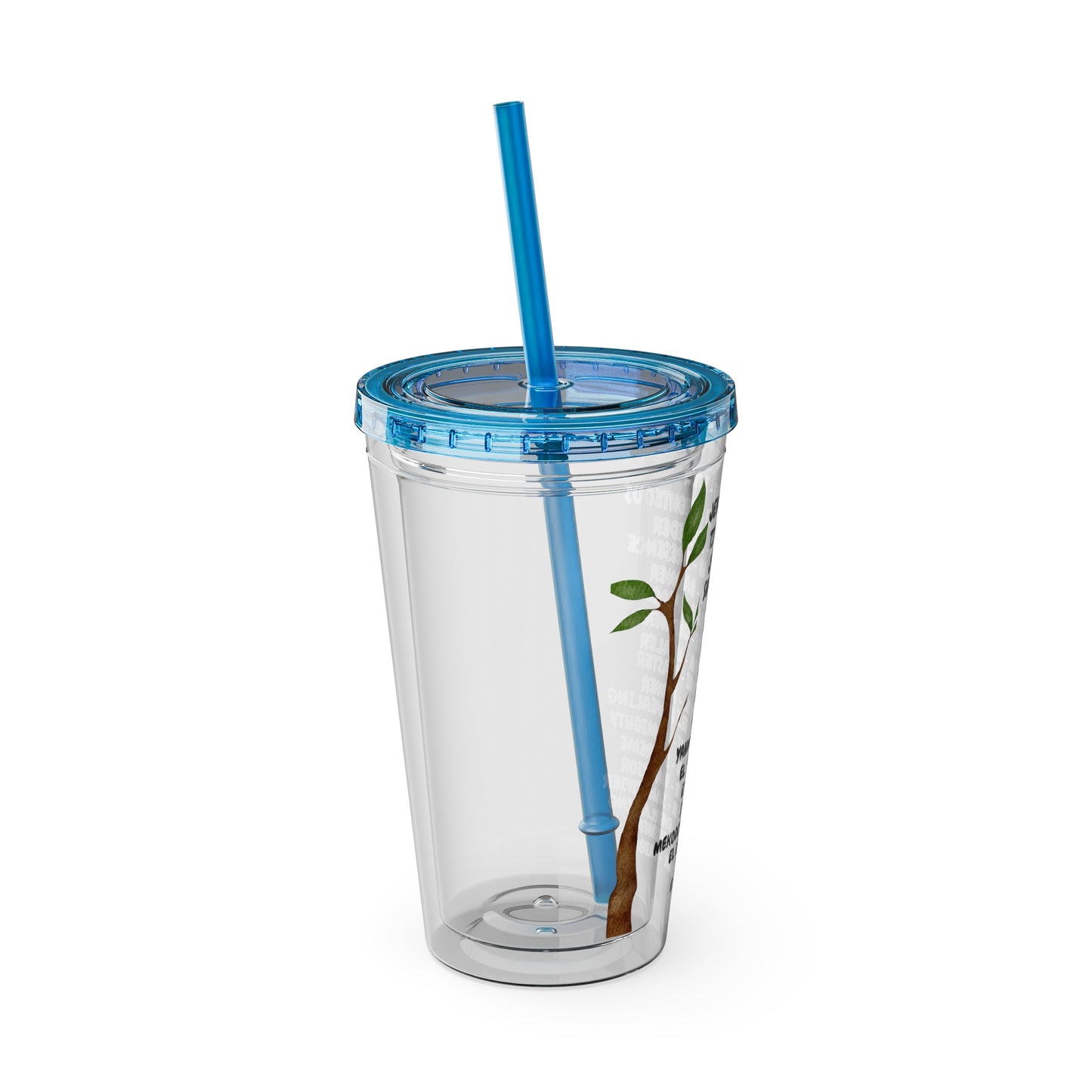 Characteristic Names of God 16oz Tumbler with Straw